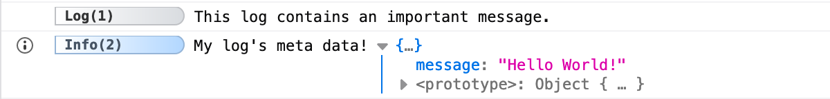 meta modifier output with listener output